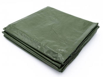 Lona de protección 100 g con ojales - Verde
