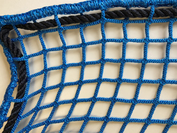 Red mezzanine sin nudos 30mm azul PES rectangular