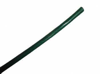 Cable de acero recubierto de PVC Ø5mm - Verde oscuro, transparente