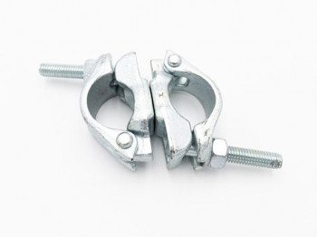 Conector giratorio de acero galvanizado forjado (49x49mm) Juego de 5 piezas