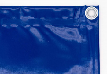 Lona pesada de 650 g con ojales - Azul